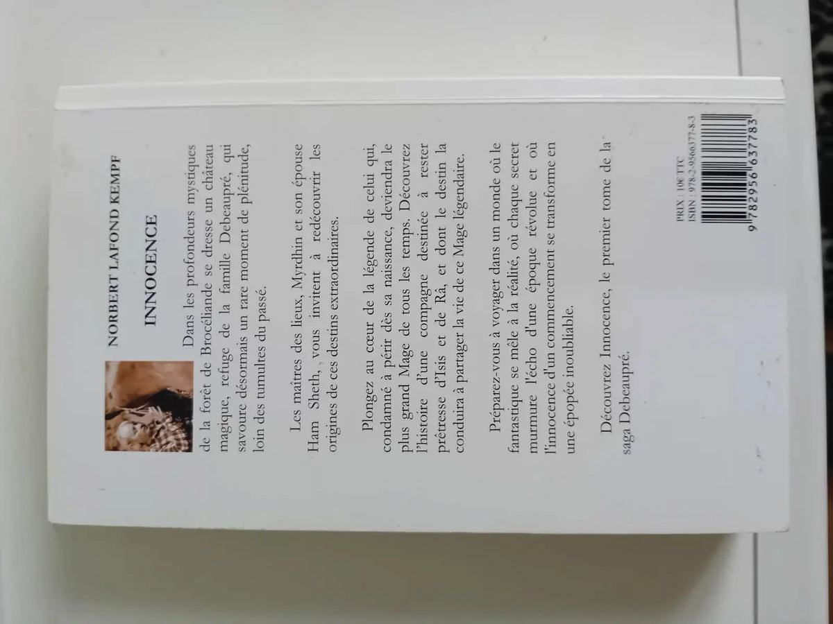 Innocence — Roman fantastique / fantasy Les écrits fantastiques de Norbert