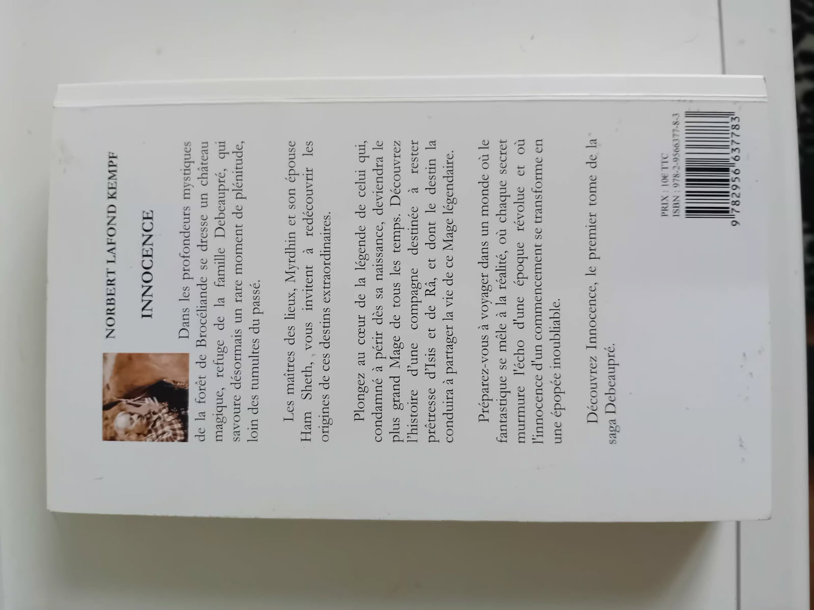 Innocence — Roman fantastique / fantasy