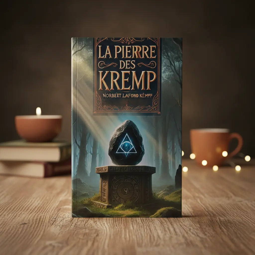 Couverture La Pierre des Kremp, roman fantasy français standalone de Norbert Lafond Kempf