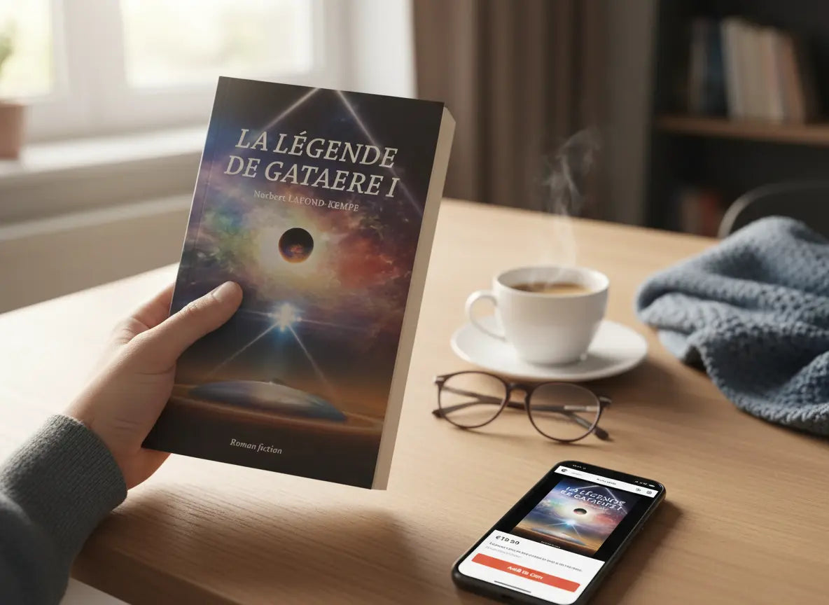 Couverture La Légende de Gataere tome 1, saga science-fiction française de Norbert Lafond Kempf