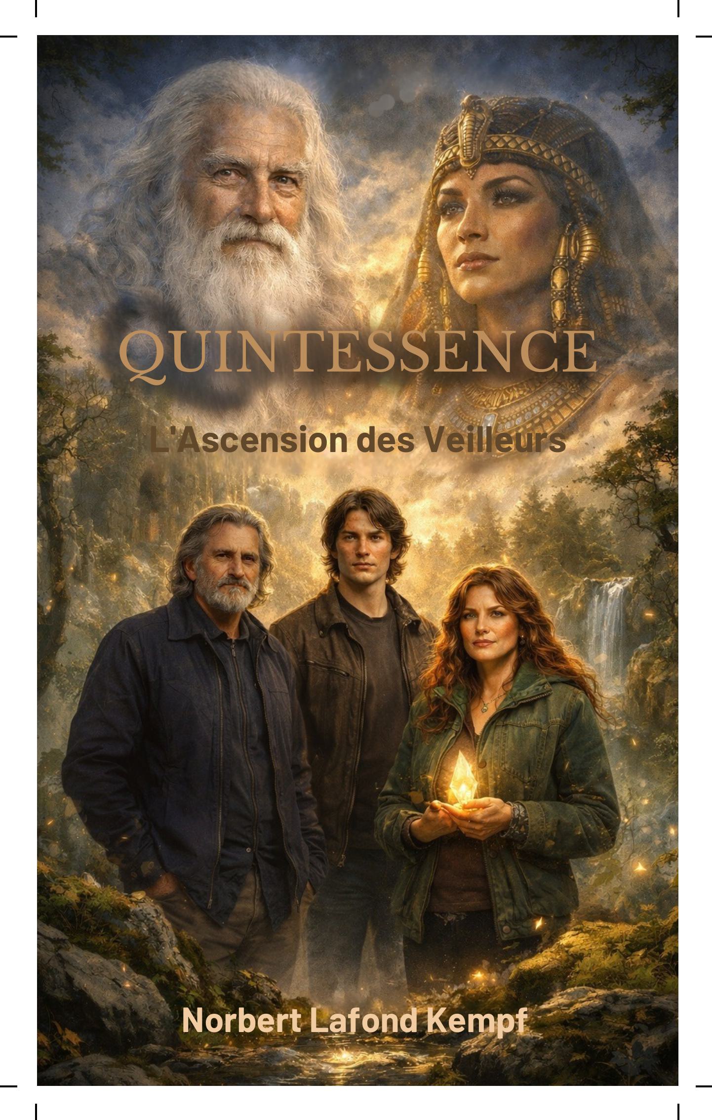 Couverture de Quintessence – L'Ascension des Veilleurs, Tome 5 de la Saga Debeaupré